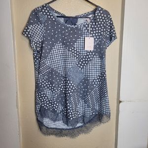 Lauren Conrad Top Womes Size Medium Blouse